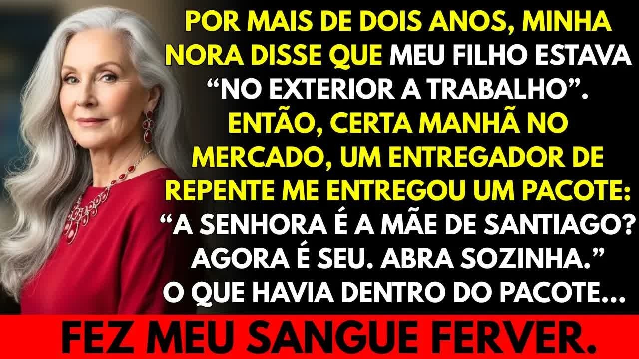 Minha nora escondeu meu filho por 2 anos  Um pacote no mercado revelou a verdade… onde ele estav