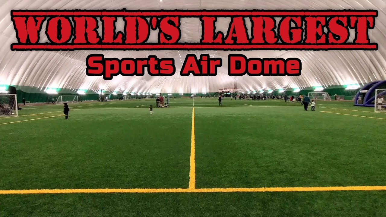 The World's Largest Sports Air Dome | #olympic #airdome