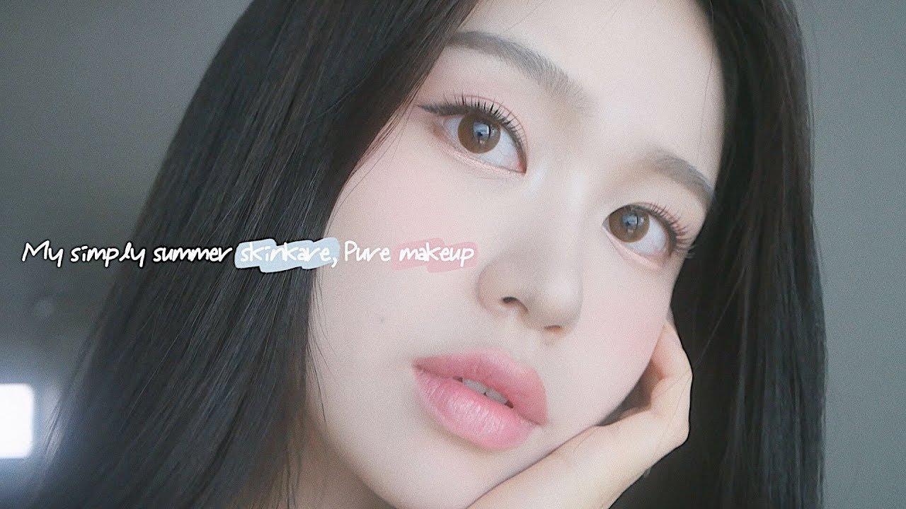 브이로그에서 했던 퓨어 내추럴 메이크업✨(+여름철 간단한 스킨케어법🌿)ㅣPURE NATURAL MAKEUP + MY DAILY SKINCAREㅣsōʜʏᴇᴏɴ 소현