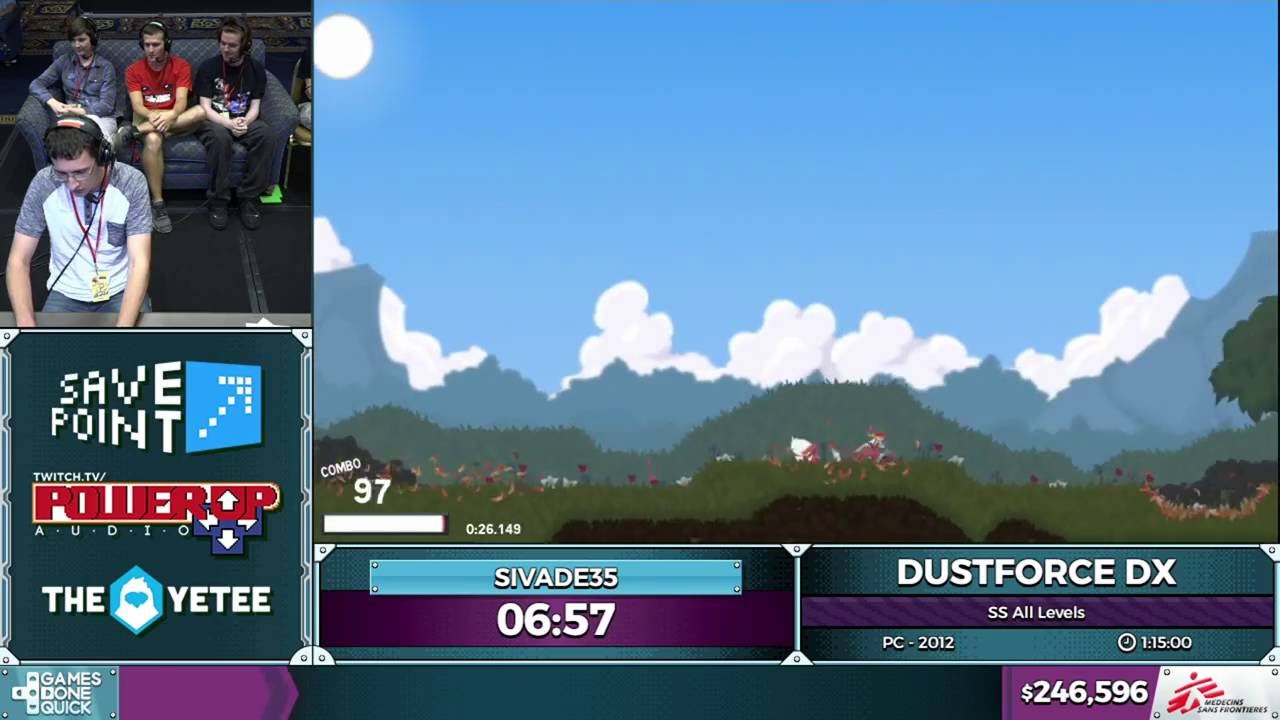 Dustforce DX by Sivade35 in 1:03:36 - SGDQ 2016 - Part 59