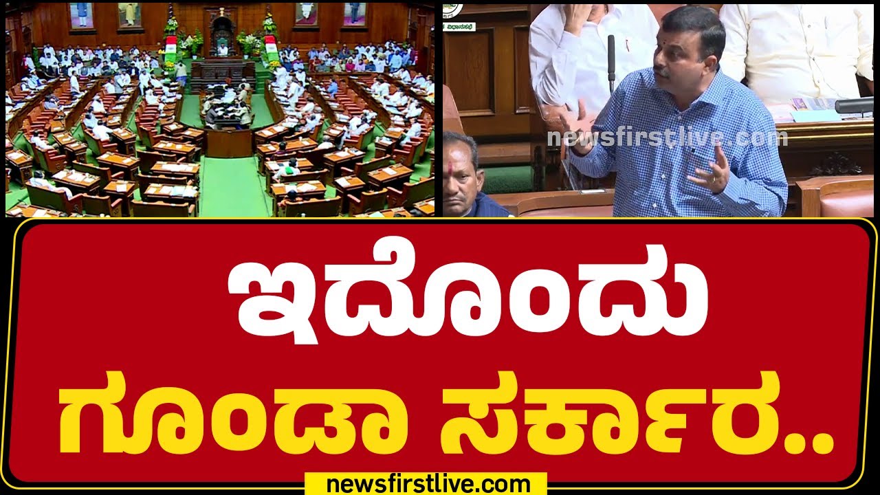 Special Assembly Session : ಸರ್ಕಾರದ ವಿರುದ್ಧ ಸಿಡಿದೆದ್ದ ಶಾಸಕ V Sunil Kumar | @newsfirstkannada