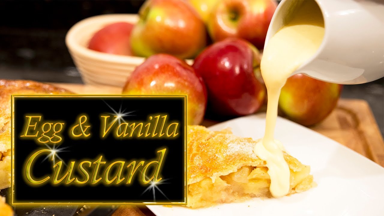 Vanilla Custard: entirely  Homemade from scratch