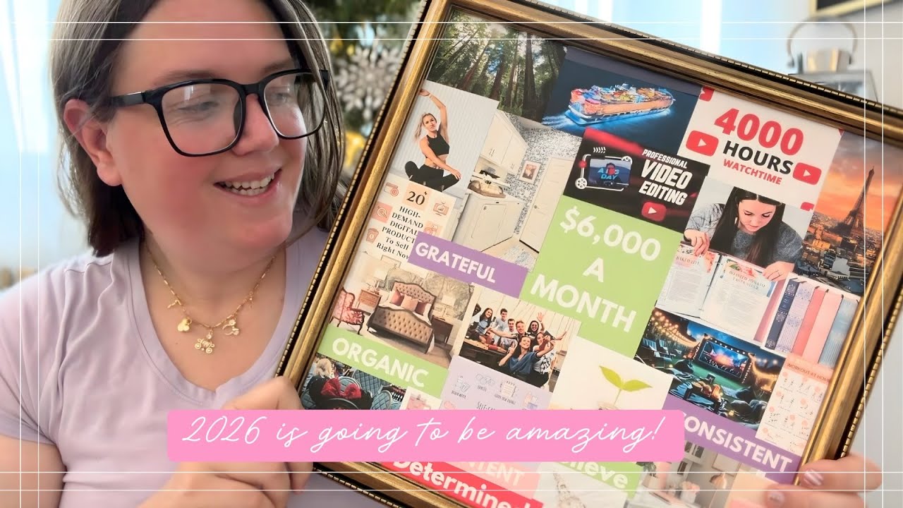 My 2026 Vision Board - We are making it happen this year!