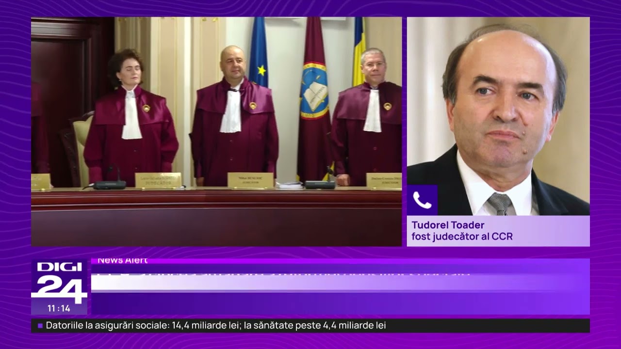 Se poate pronunța CJUE? Tudorel Toader: Instanța europeană dar și CCR au o jurisprudență