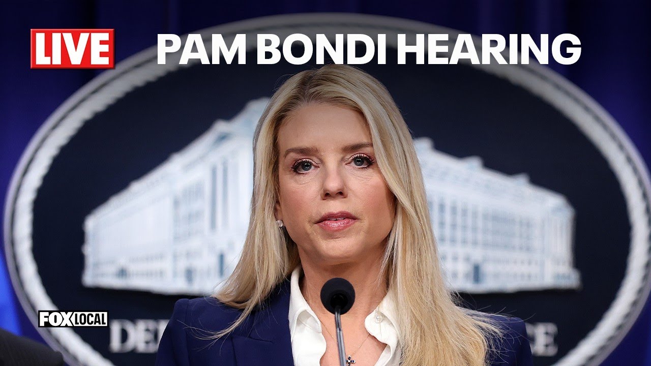LIVE: Pam Bondi clashes with lawmakers over Epstein files