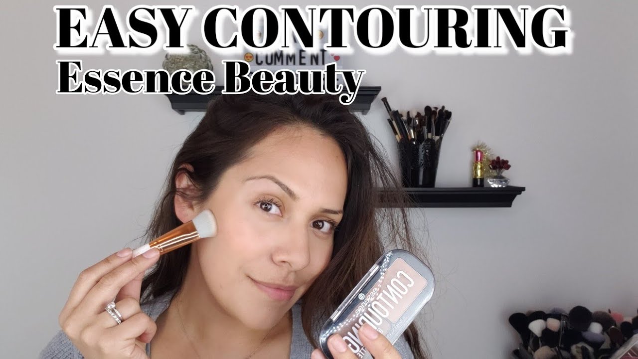 Новый набор для контурирования Essence Contouring Duo + плоская кисть для контурирования | ЛЕГКОЕ...