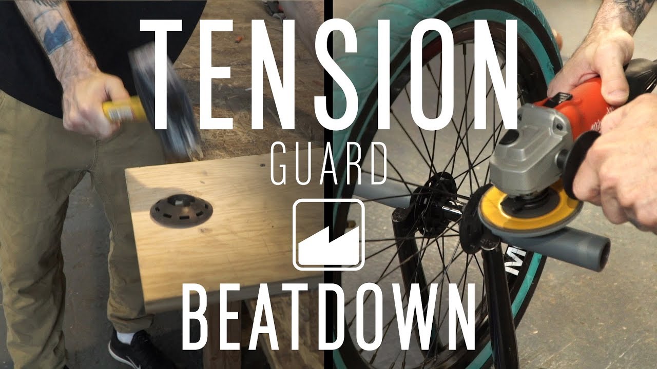 MERRITT BMX: TENSION HUBGUARD SMASH TEST
