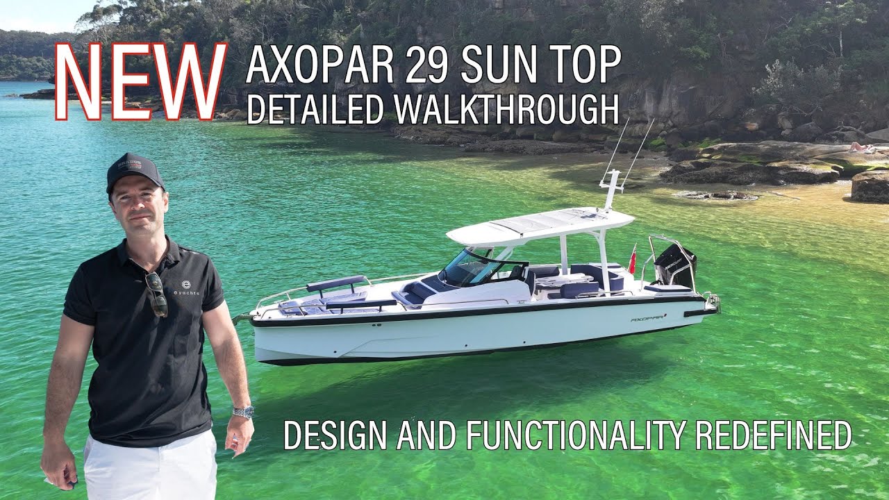 Axopar 29 Sun Top In-Depth Walkthrough