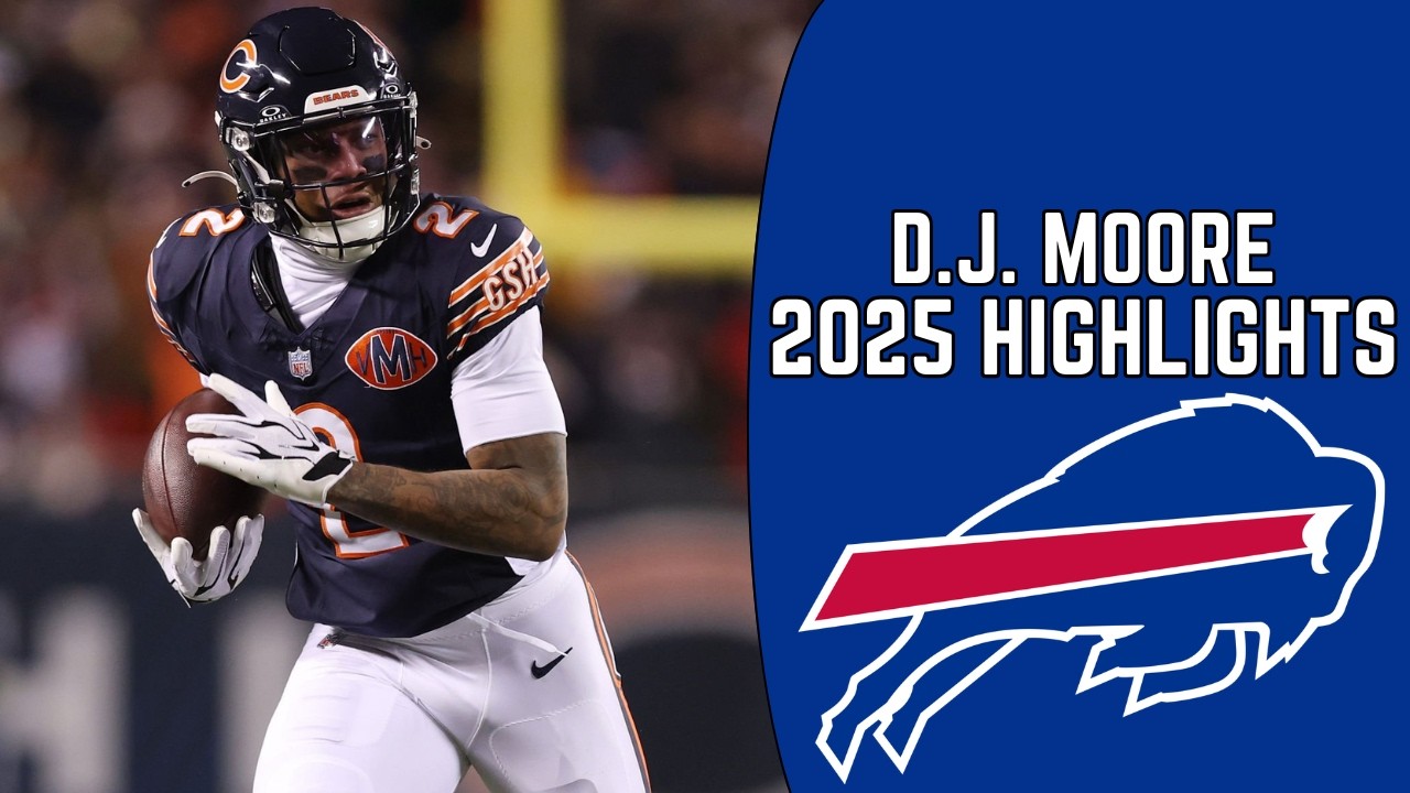 D.J. Moore Highlights 🔥 | Welcome to the Bills