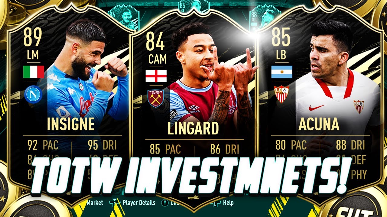 BEST TOTW INVESTMENTS! VERY CHEAP PRICES! NO RISK INVESTMENTS! FIFA 21 Ultimate Team