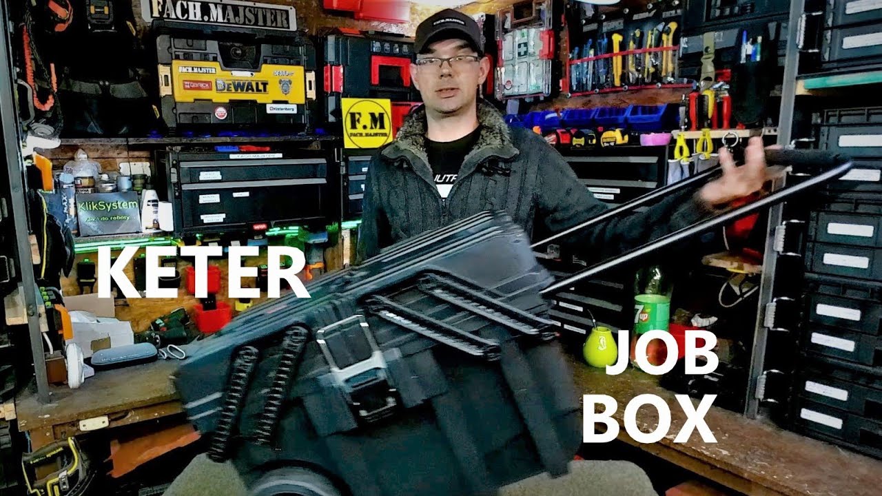 Keter Job Box - 3 w jednym - prezentacja - test - modyfikacja