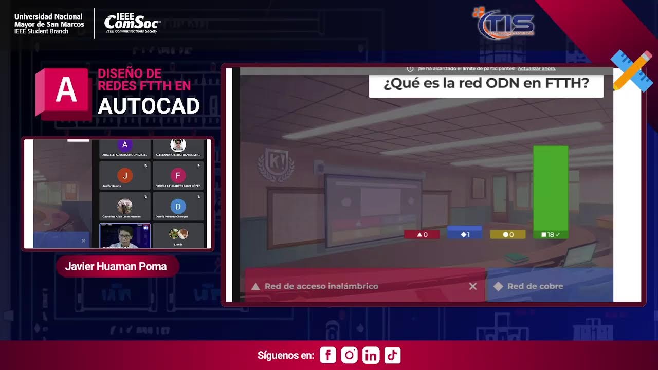 D&iacute;a 2: Taller de dise&ntilde;o de redes FTTH en AutoCAD