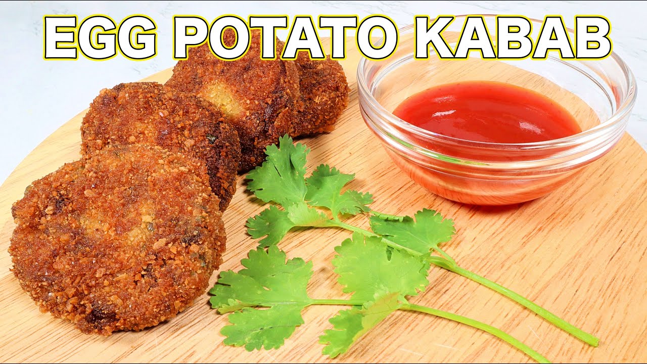 Egg Potato Kabab Recipe
