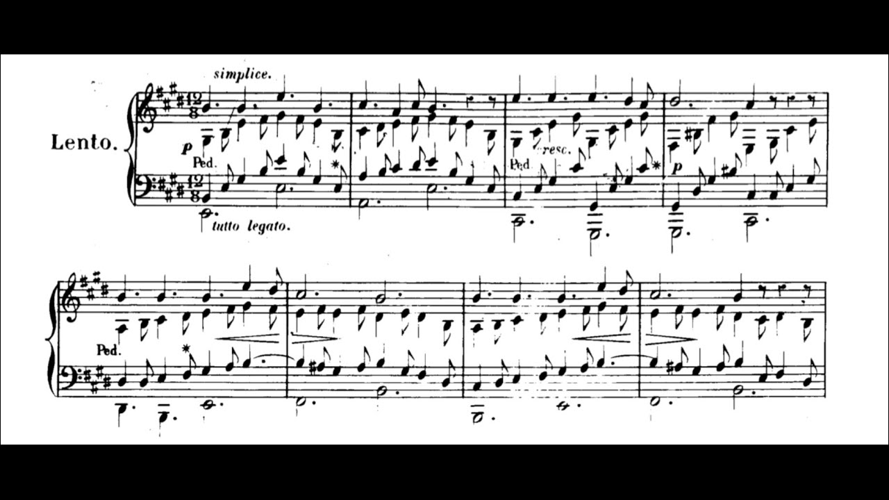 Thalberg &mdash; Romance sans paroles in E Major (Op.41, No.1) (Burkhardt)