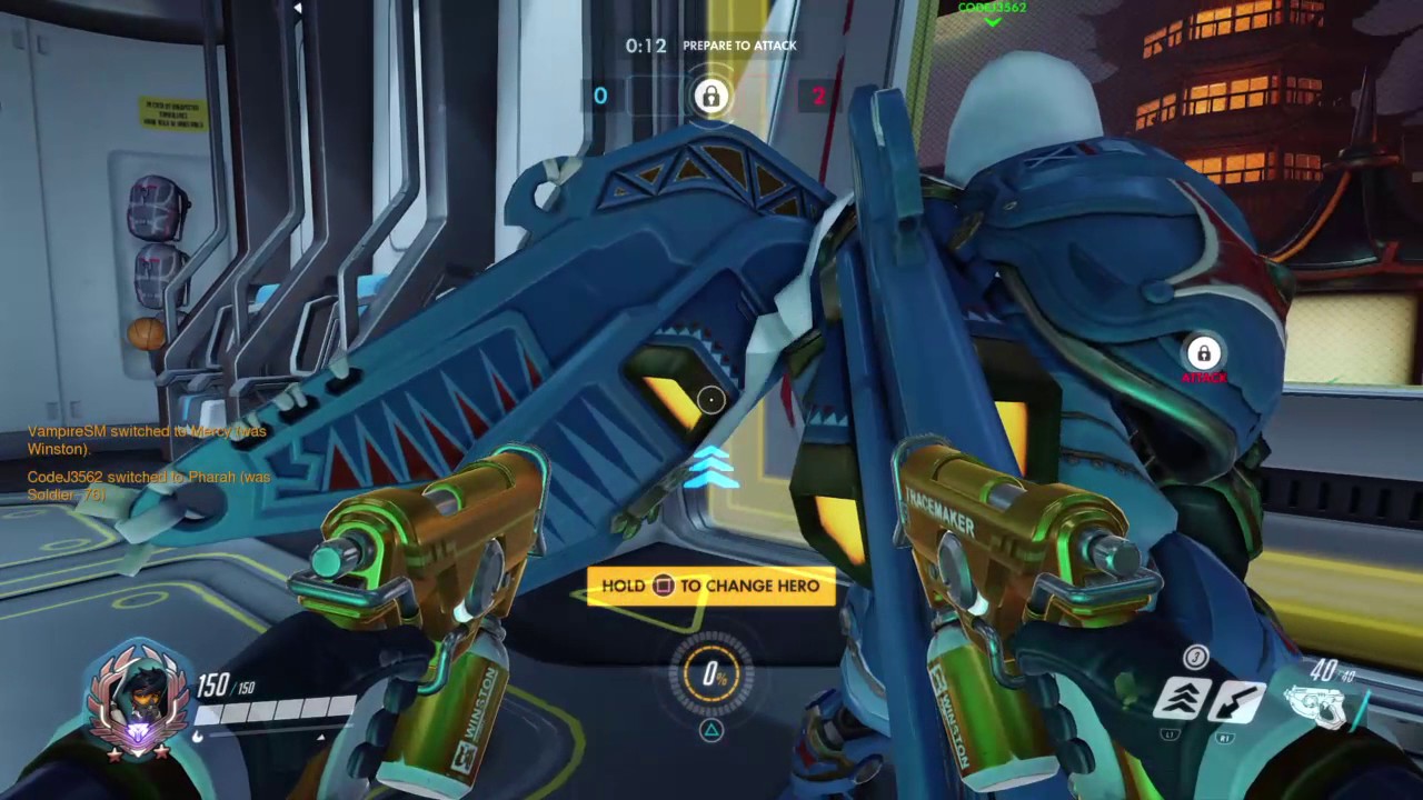 Overwatch - Competitive - Tracer - 64 Eliminations, tasty comeback.
