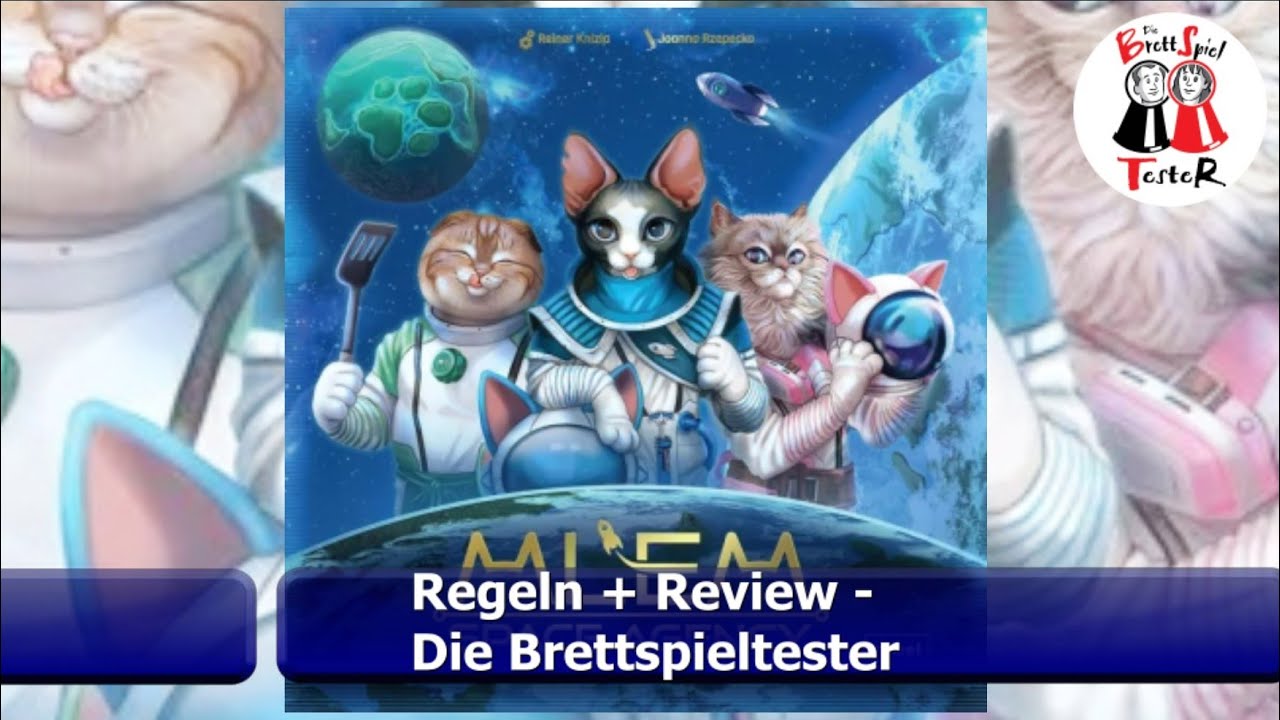 MLEM Die Astrokatzen - Regeln + Review - Brettspiel - Die Brettspieltester