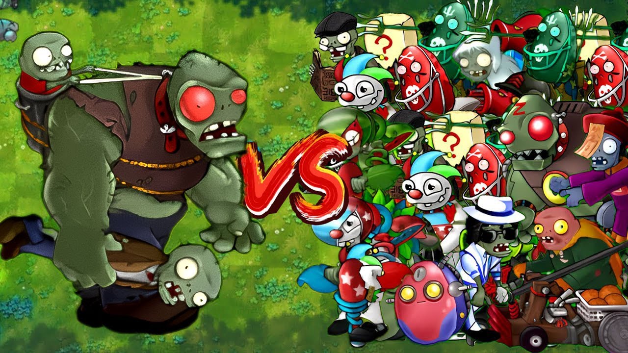 PVZ 1 Fusion Challenge! Giga Gargantuar VS All Fusion Zombie + EXTRA - Who Will Win?
