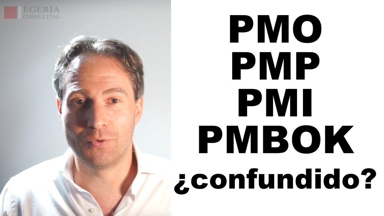 PMI, PMP, PMO, PMBOK &iquest;Confundido?