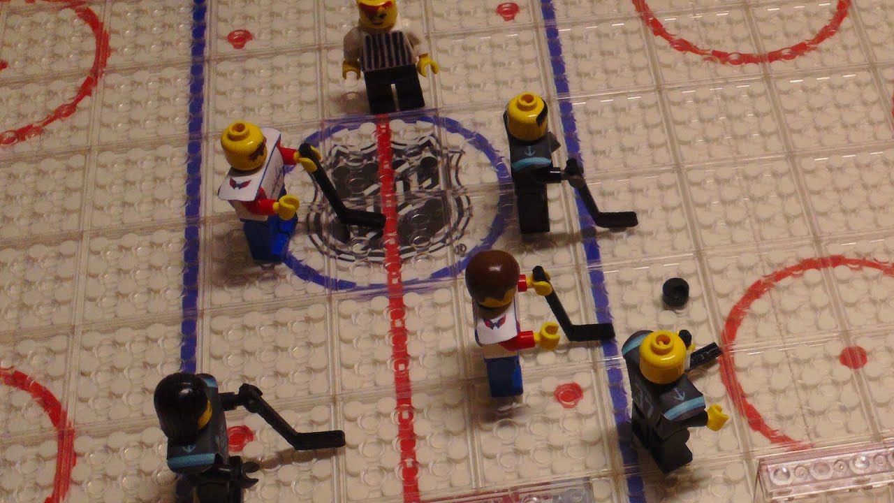 Lego NHL Stop Motion 2024: Capitals @ Kraken