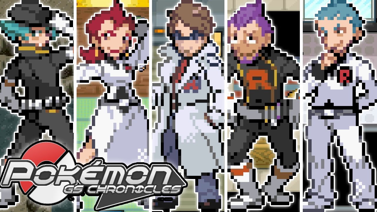 Pokémon GS Chronicles - All Team Rocket Executive & Admin Battles