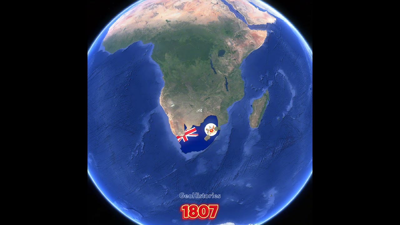 A Brief History of South Africa #maps #history #historymap