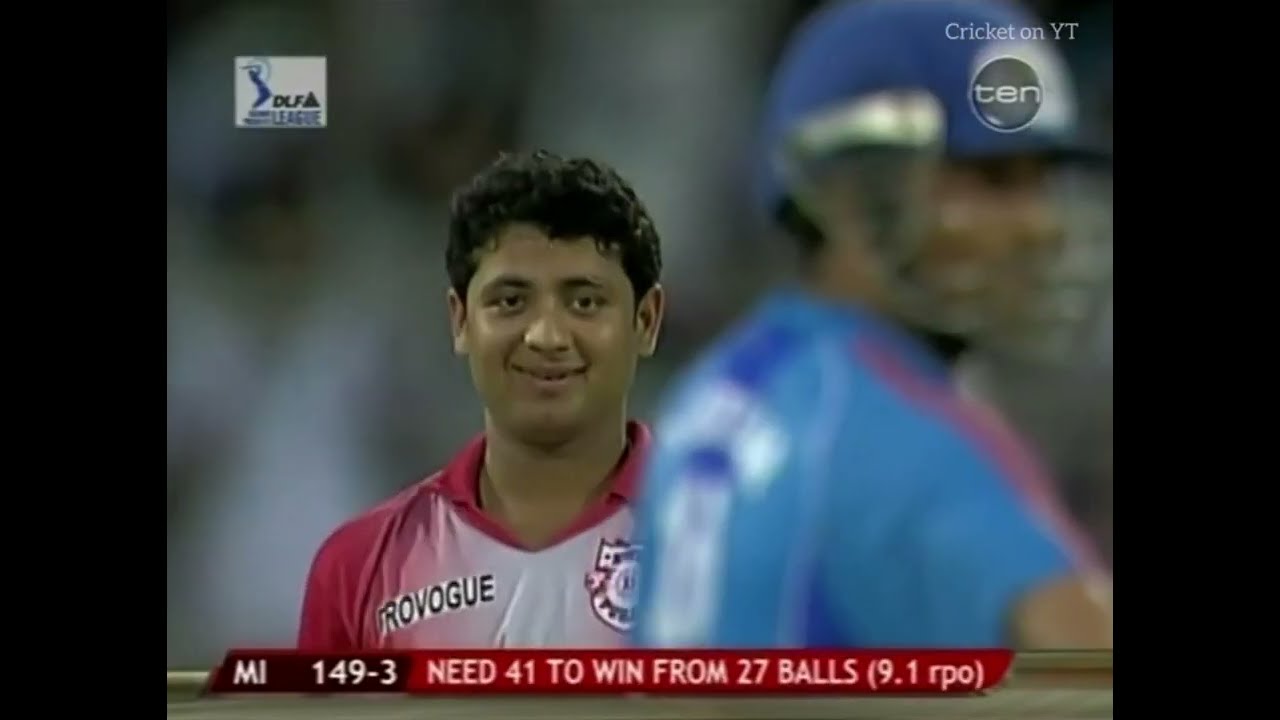 Match 45 Mumbai Indians vs Kings XI Punjab IPL 2008 Full Match Replay