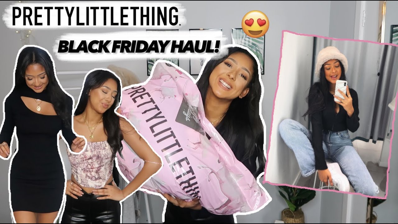 PRETTY LITTLE THING BLACK FRIDAY HAUL!! | Antoinette Victoria