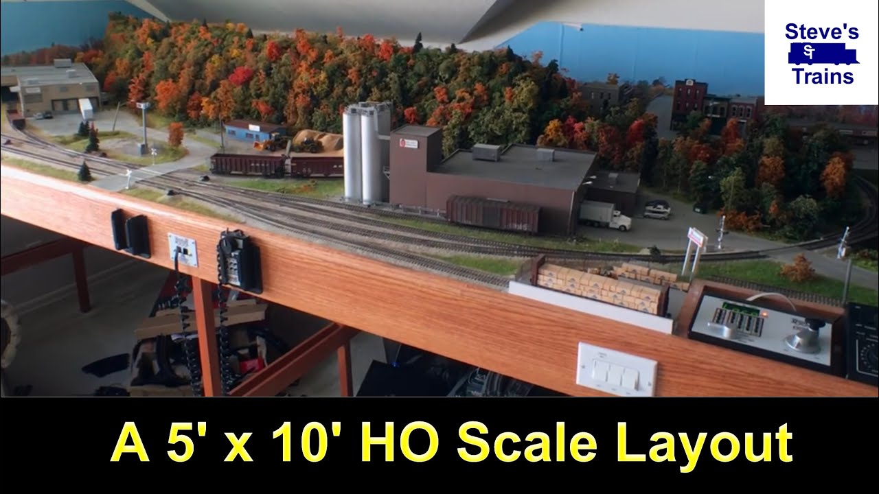 My 5 x 10 Foot HO Scale Layout