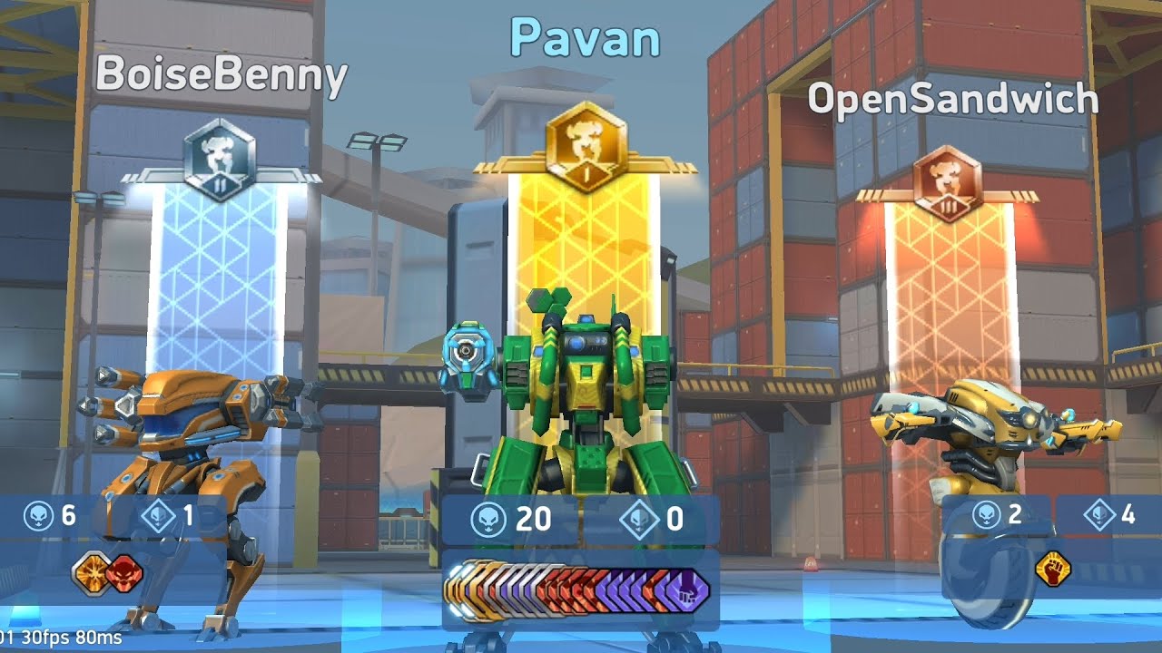 Orion + Railgun 16 A deadly combo in mech arena |Mech arena gameplay|#mecharena #robotgames