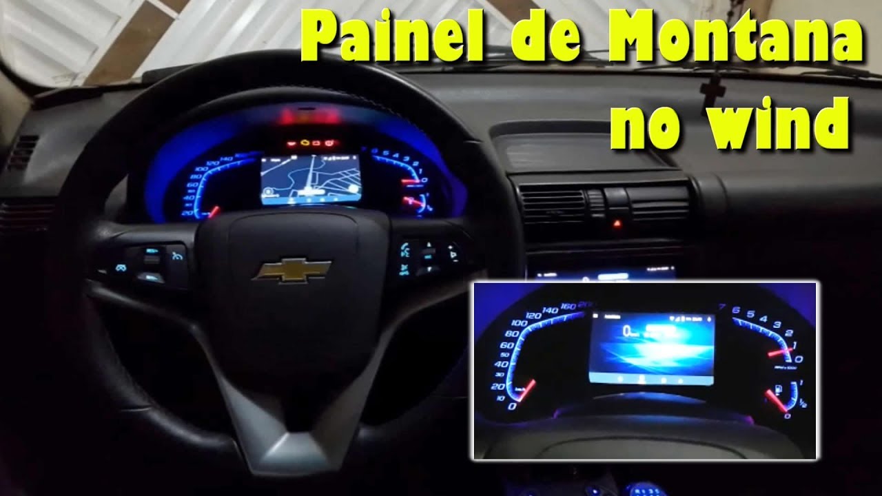 PAINEL DA MONTANA COM LCD NO CORSA ANTIGO