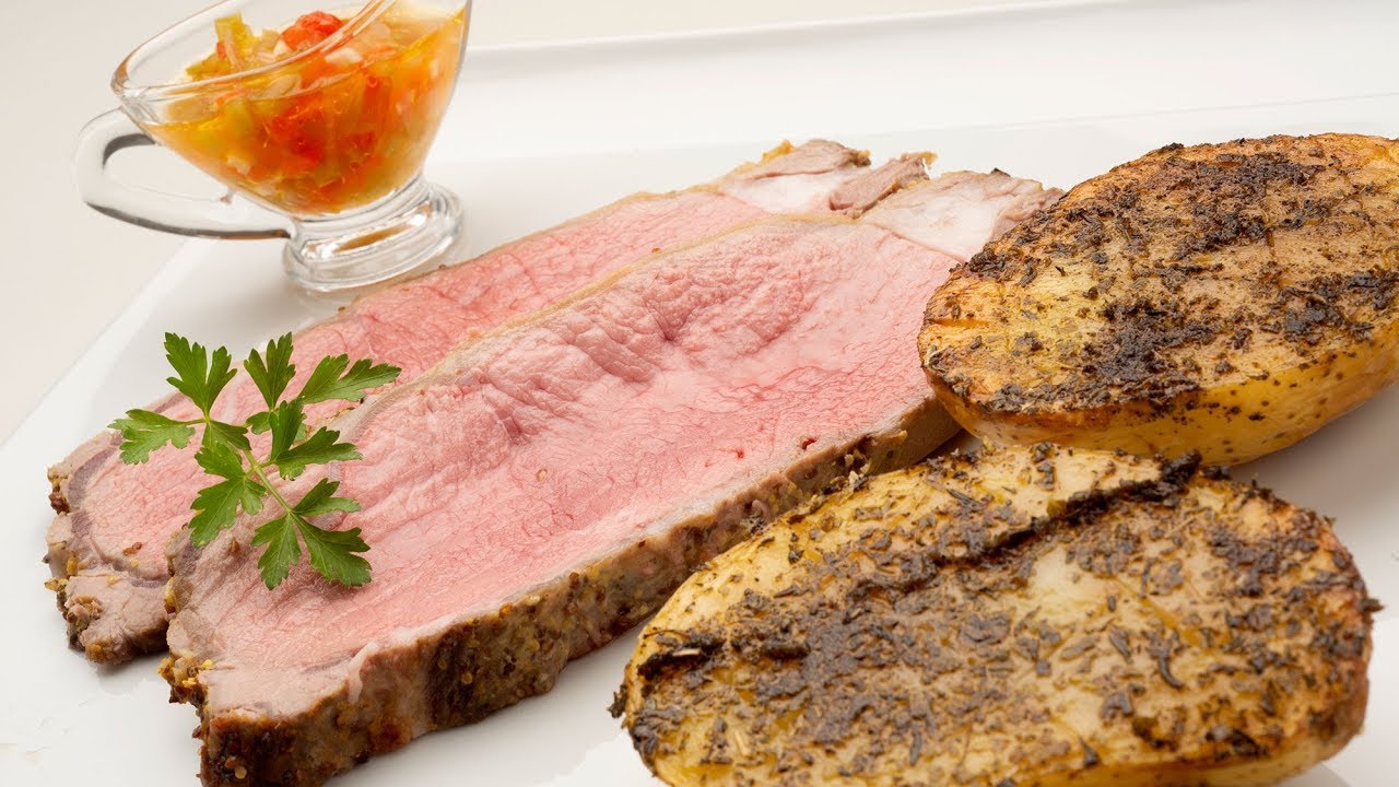 Roast beef con patatas asadas - Programa completo