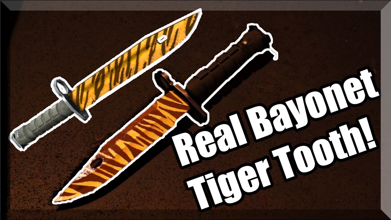 CS:GO | Real Life Bayonet Tiger Tooth! | AFORUS