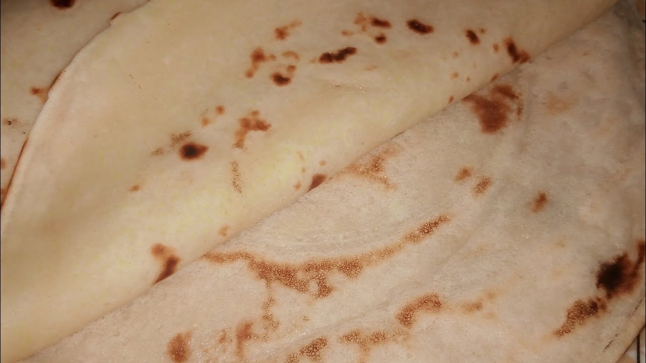 خبز التورتيلا والشاورما بكل سهوله فى الخلاط بدون بيض اولبن ينافس الجاهز