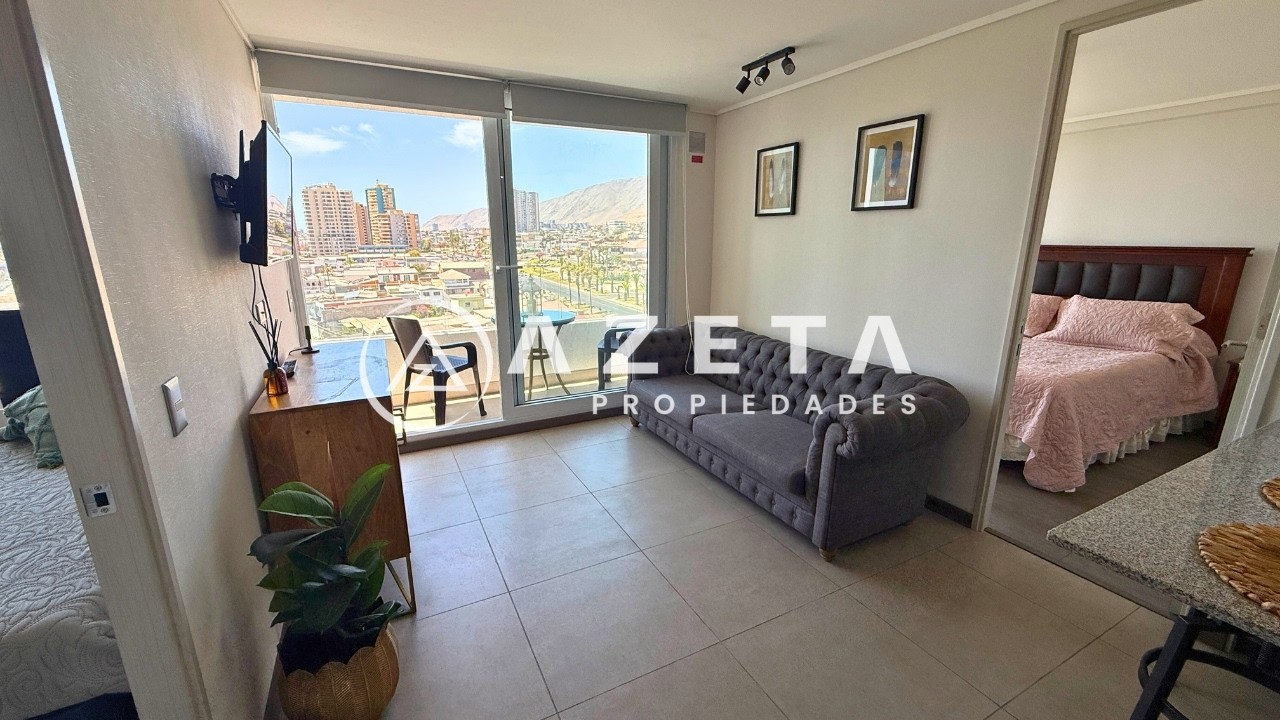 Depto. en arriendo - Edificio Paradise - Iquique - Azeta Propiedades
