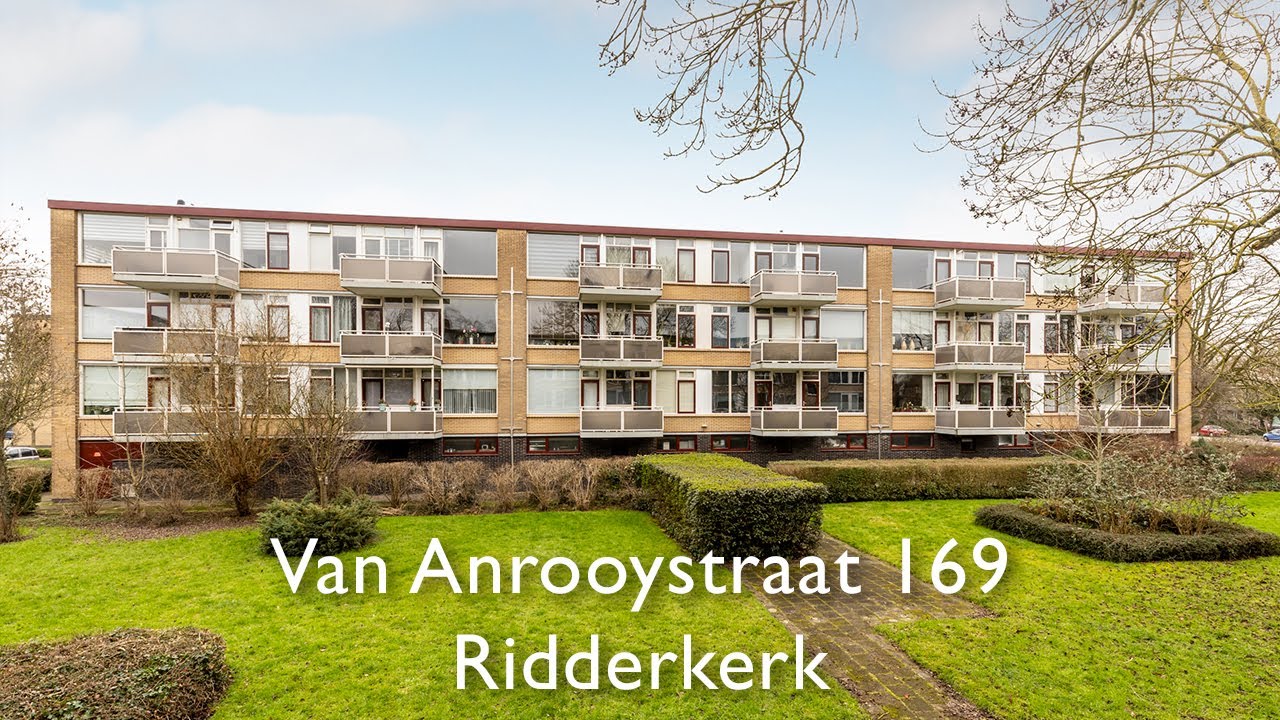 4-kamer appartement met grote gemeenschappelijke tuin | Van Anrooystraat 169 Ridderkerk