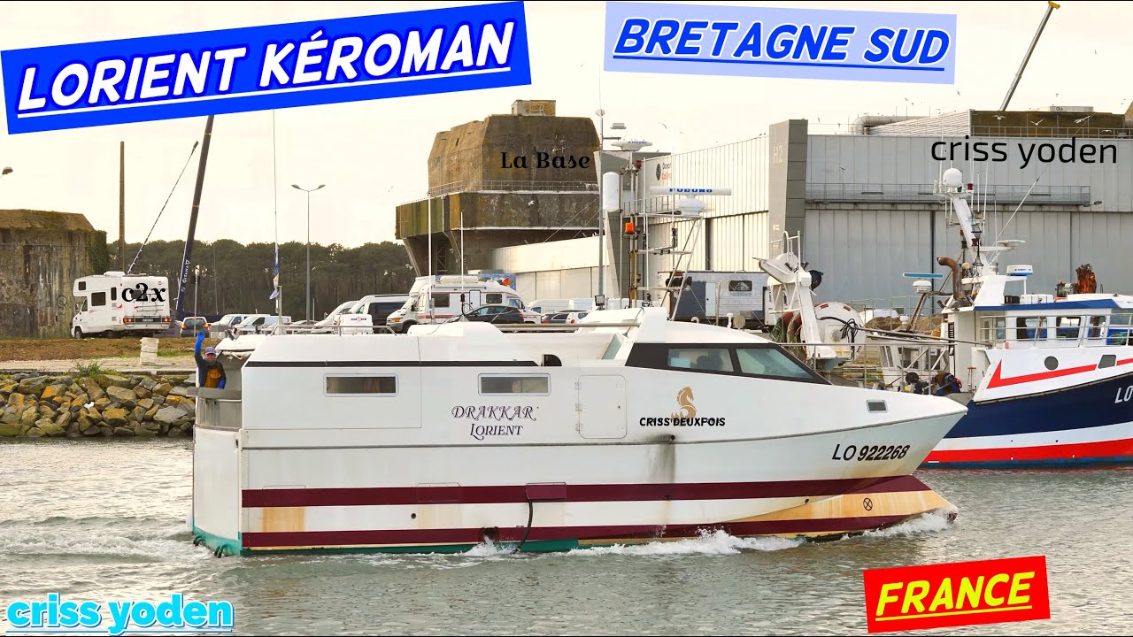Chalutiers ; Bateaux de Pêche ; Port de Lorient Kéroman ; Morbihan ; Bretagne Sud ; France
