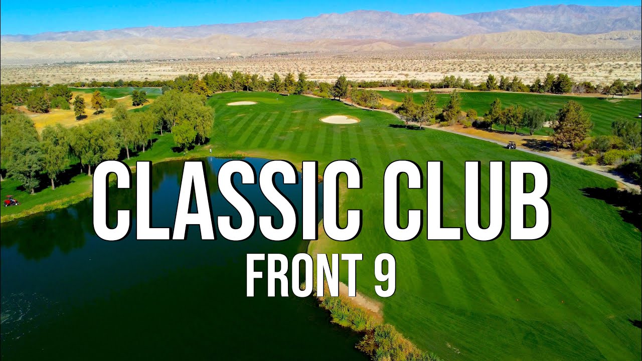 A PRISTINE GOLF OASIS | Classic Club FRONT 9 Course Vlog with Drone Flyovers