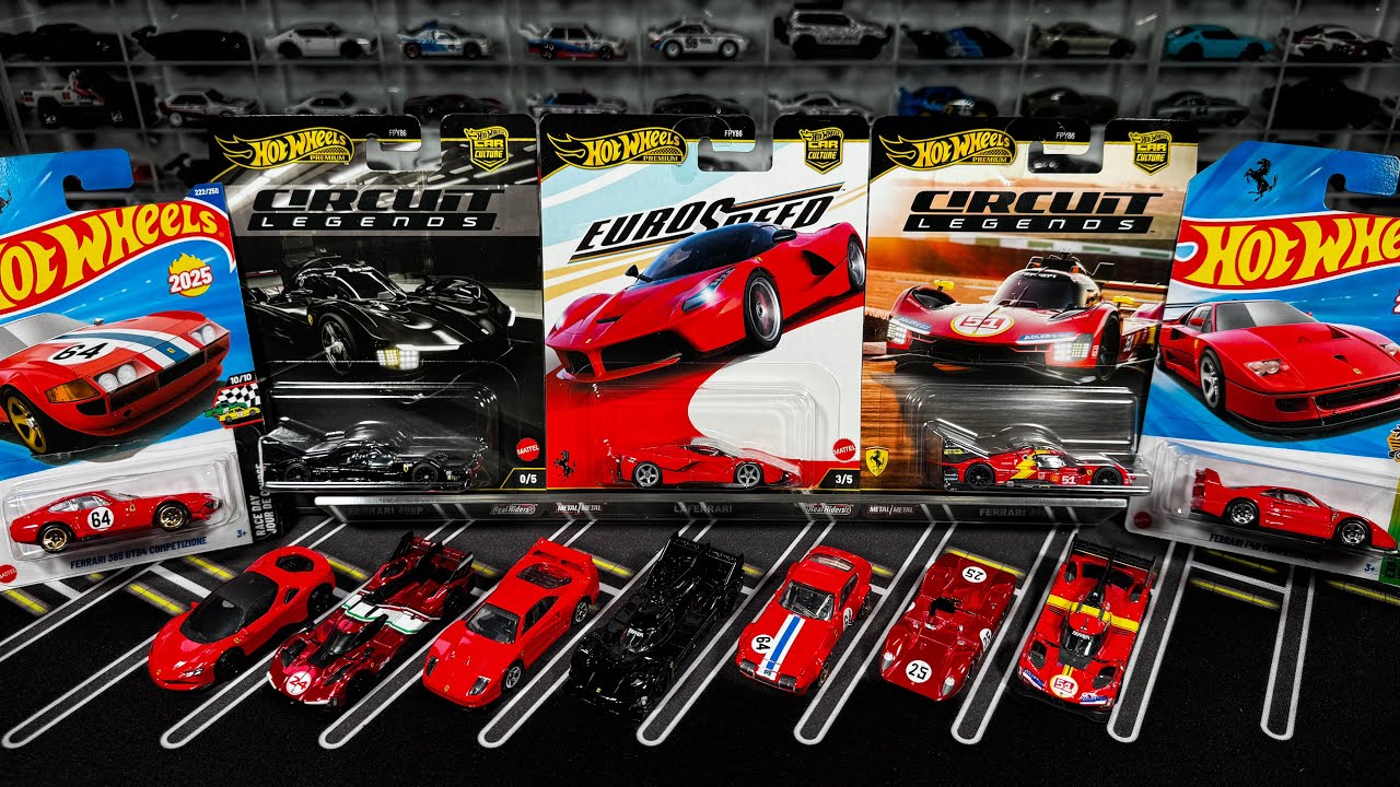 Hot Wheels Ferrari UPDATE: What is out, and what is coming...