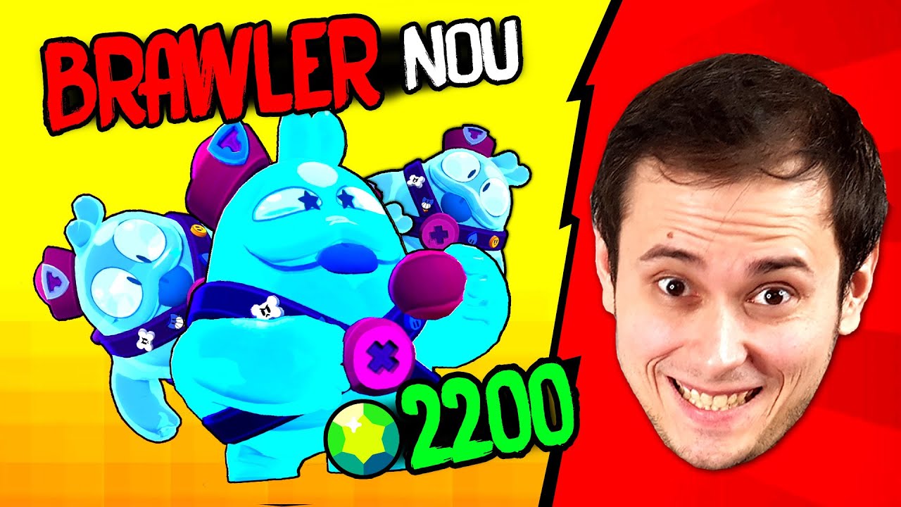 *NOUL BRAWLER* SQUEAK MAXAT 2200 Gems + Skinuri! Brawl Stars