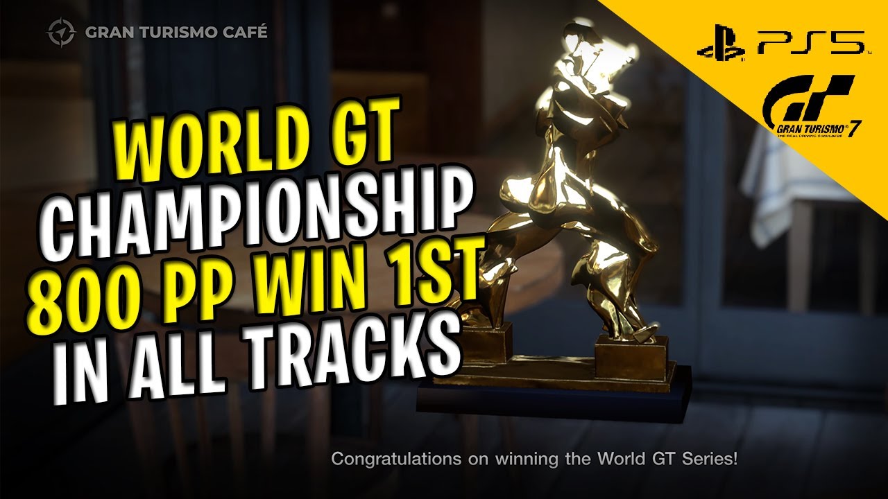 Легко ВЫИГРАЙТЕ ЧЕМПИОНАТ МИРА GT Series 800PP с этими настройками &mdash; 1-е место в общем зачёте &mdash; #gt7gameplay #4k