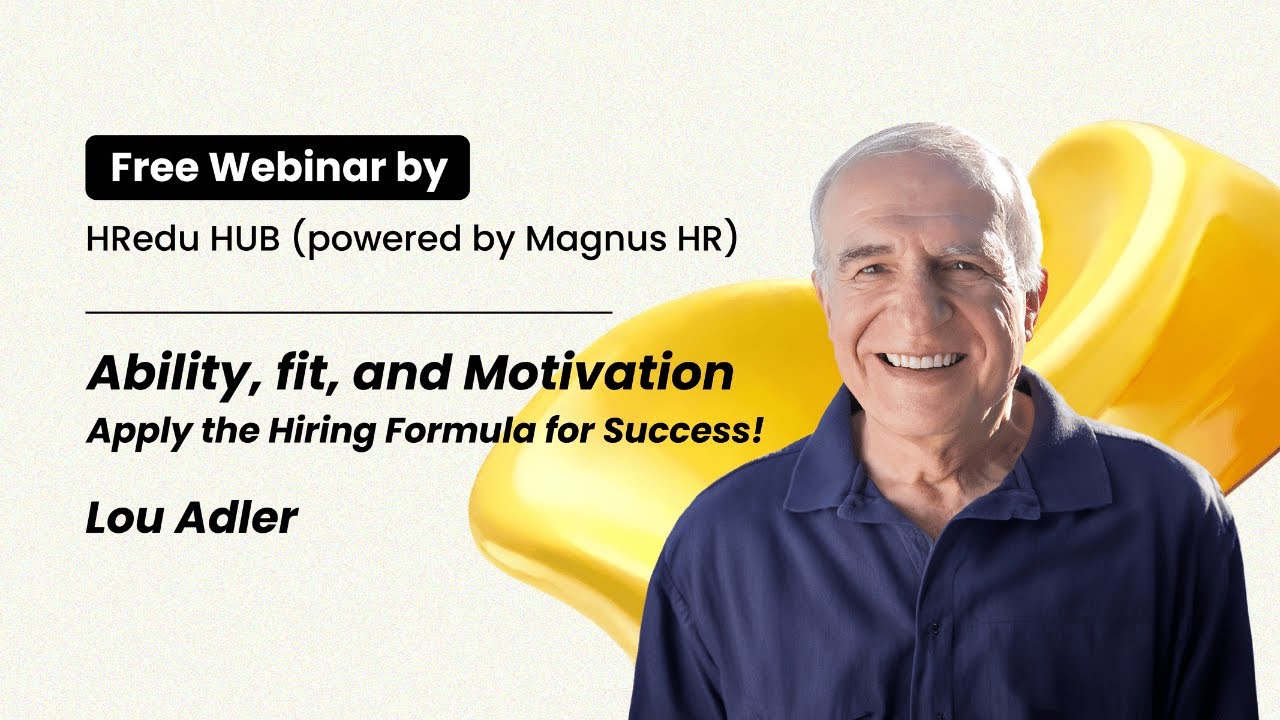 Apply the Hiring Formula for Success, Lou Adler
