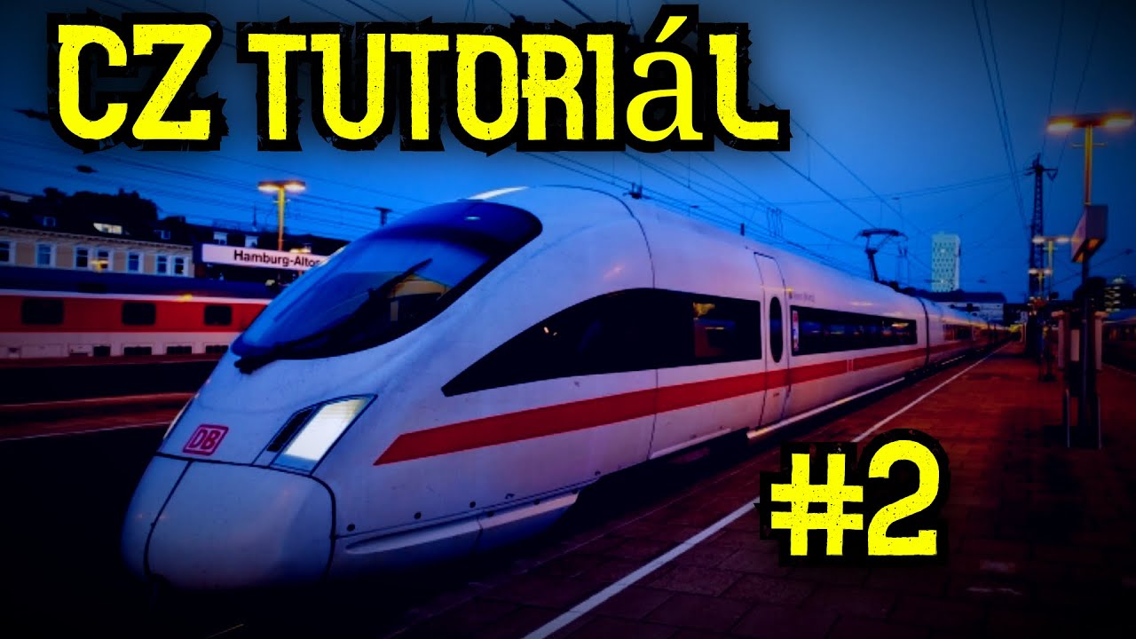 LZB SIFA PZB AFB systémy při jízdě I TSW5 tutoriál 2 cz