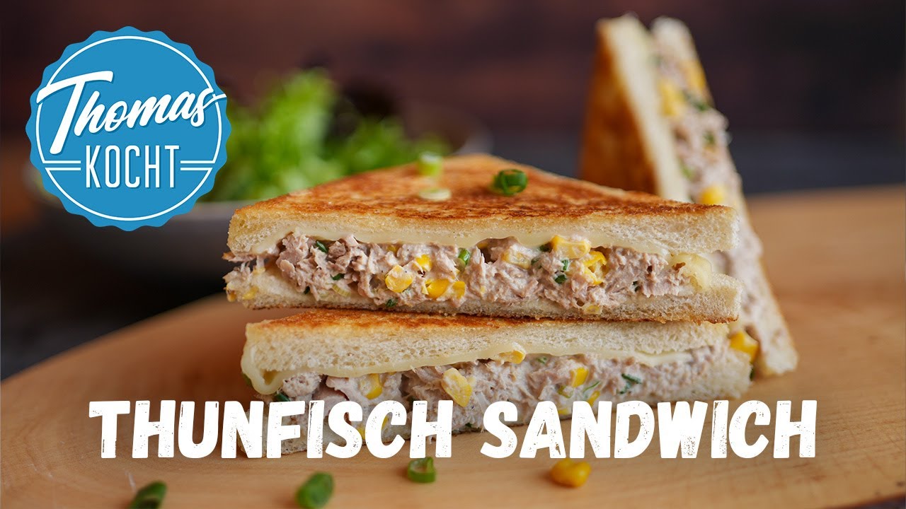 Thunfisch Sandwich - fast zu gut und einfach, um wahr zu sein!