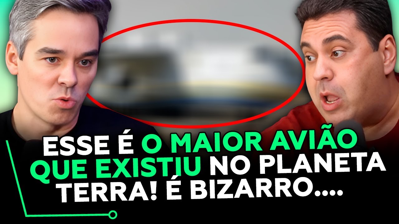 O MAIOR AVIÃO QUE EXISTIU NO PLANETA TERRA! Com Engenheiro Leo  e Fernando de Borthole