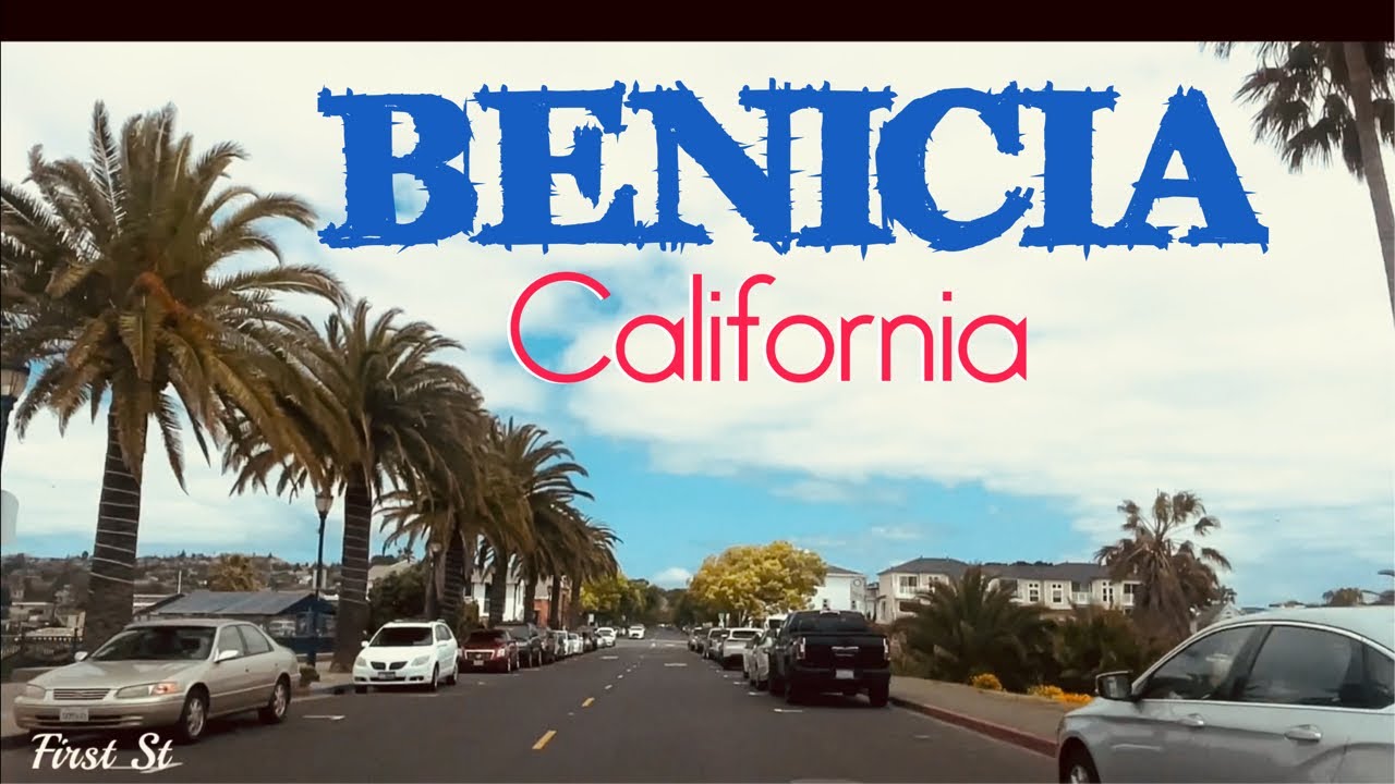 Benicia California  | Driving Downtown