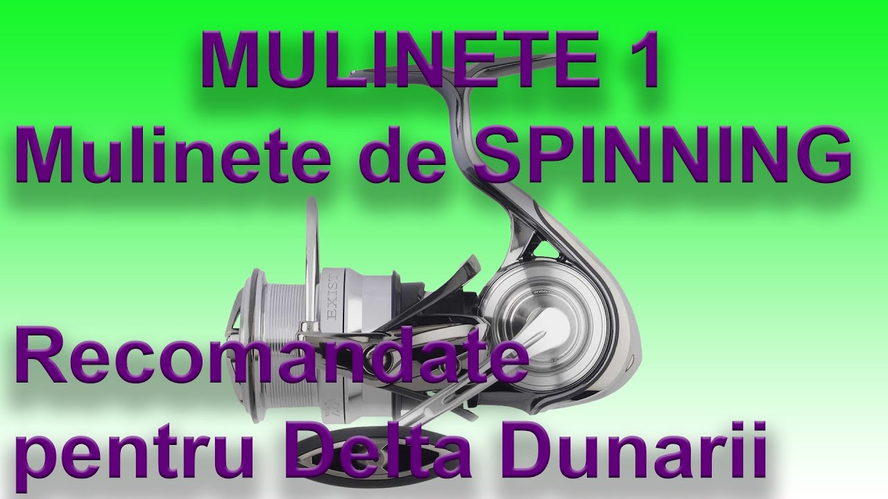 Mulinete 1 - Mulinetele de spinning