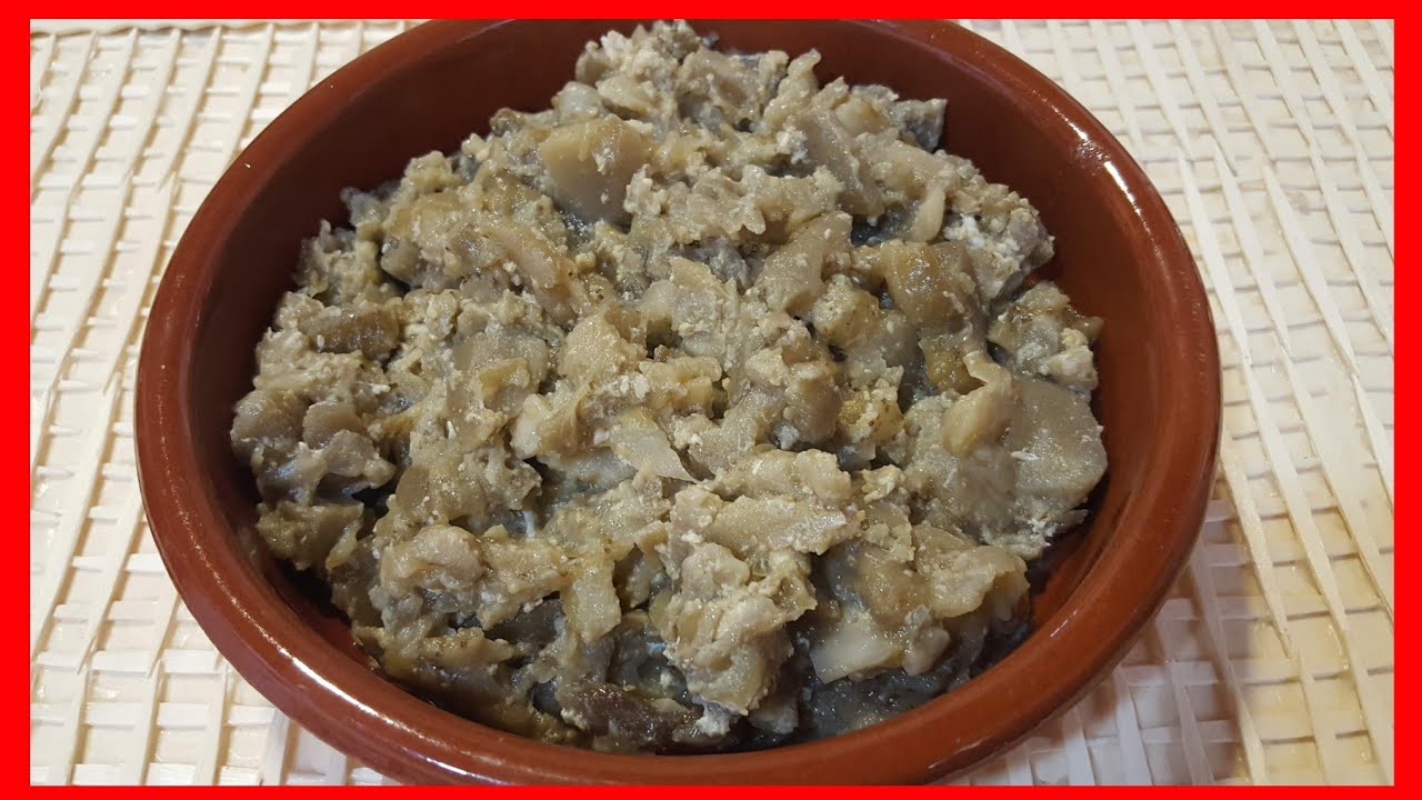 ⌚¿Qué puedo hacer de ALMUERZO?🍆 Berenjenas Revueltas (con Huevos).