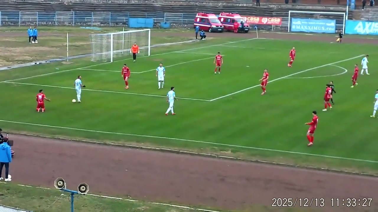13. 12. 2025  Corvinul Hunedoara  - Tunari  ( 0 - 0 )  3 - 0