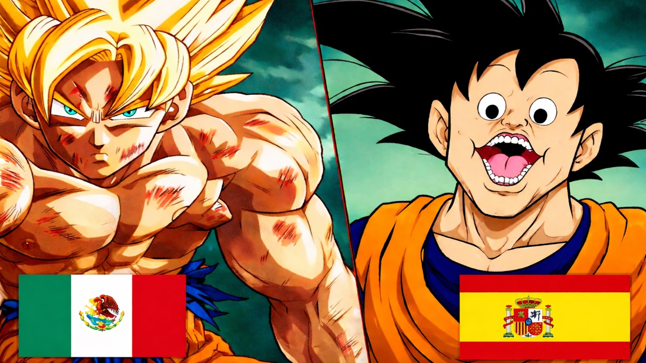 DOBLAJES DE ESPAÑOL VS LATINO