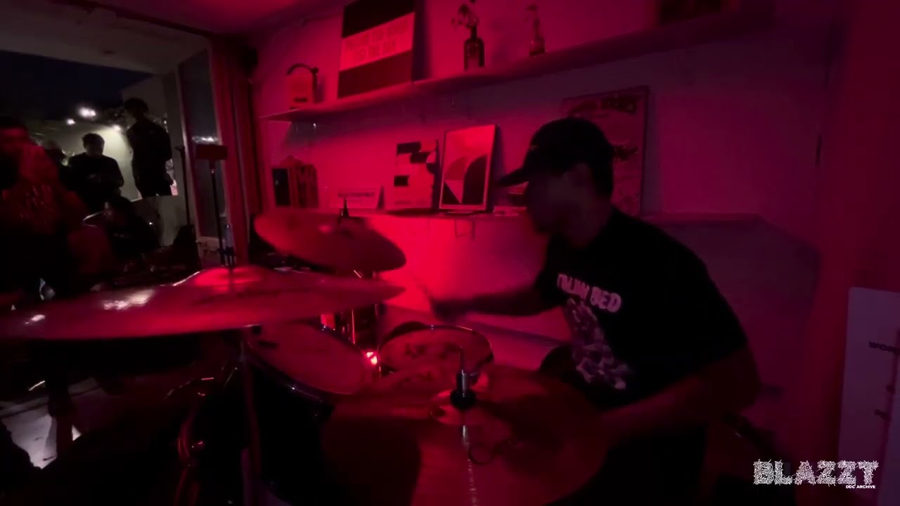 Justiawan Yudha from Cloudburst live [drumcam] 01doc 2025